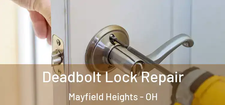 Deadbolt Lock Repair Mayfield Heights - OH