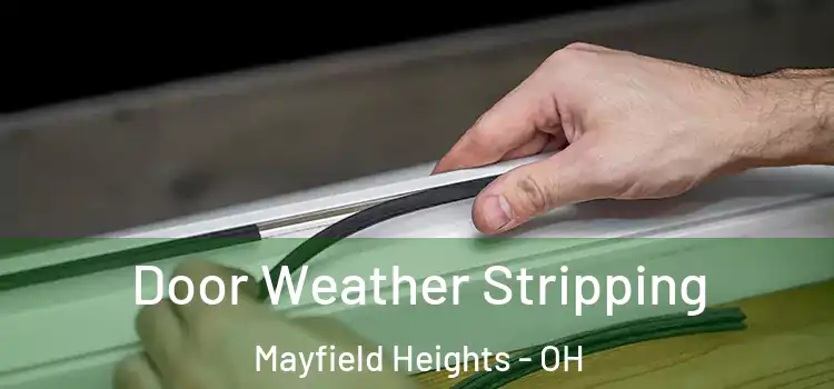  Door Weather Stripping Mayfield Heights - OH