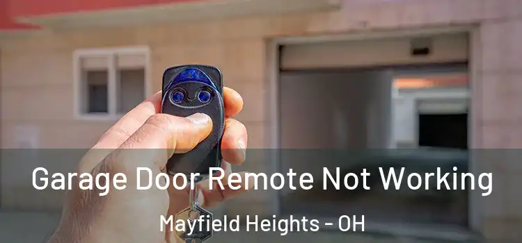  Garage Door Remote Not Working Mayfield Heights - OH